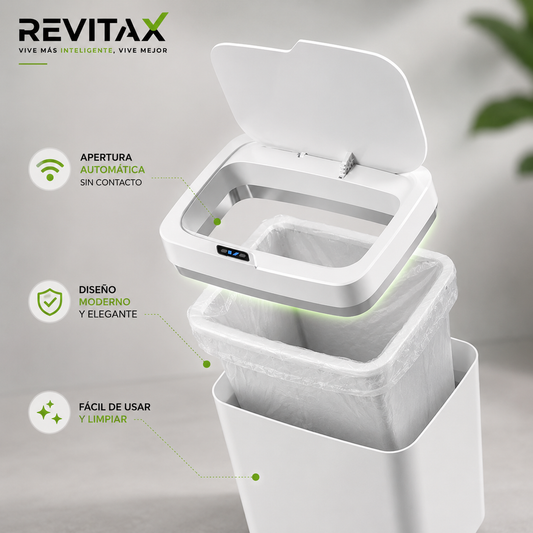 Bote de basura con sensor inteligente