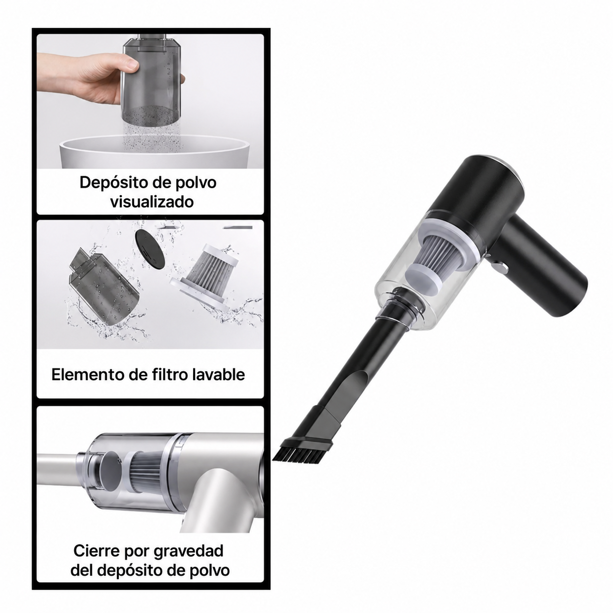 Aspiradora Inalambrica para auto